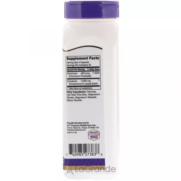 21st Century Cinnamon Plus Chromium ĳ������ ������� ��� �������� ���������� 