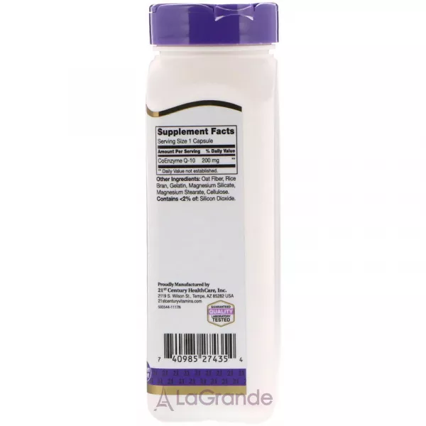 21st Century CoQ10 200 mg ����������� ������� ��� ��������� ���������� ������ ������ 