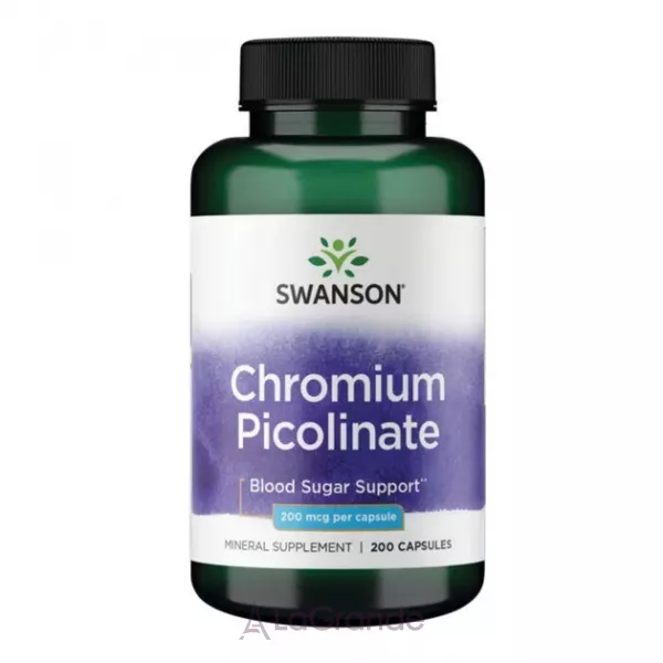 Swanson Chromium Picolinate 200mcg ĳ������ ������� 