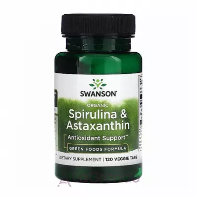 Swanson Organic Spirulina & Astaxanthin   