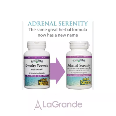 Natural Factors Stress-Relax Adrenal Serenity ĳ      