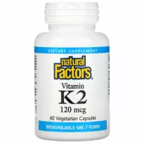 Natural Factors Vitamin K2 120mcg ������� �2 120 ���