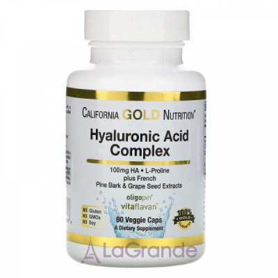 California Gold Nutrition Hyaluronic Acid Complex ĳ  