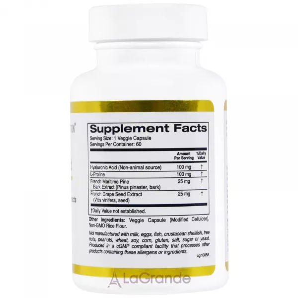 California Gold Nutrition Hyaluronic Acid Complex ����������� ������� 