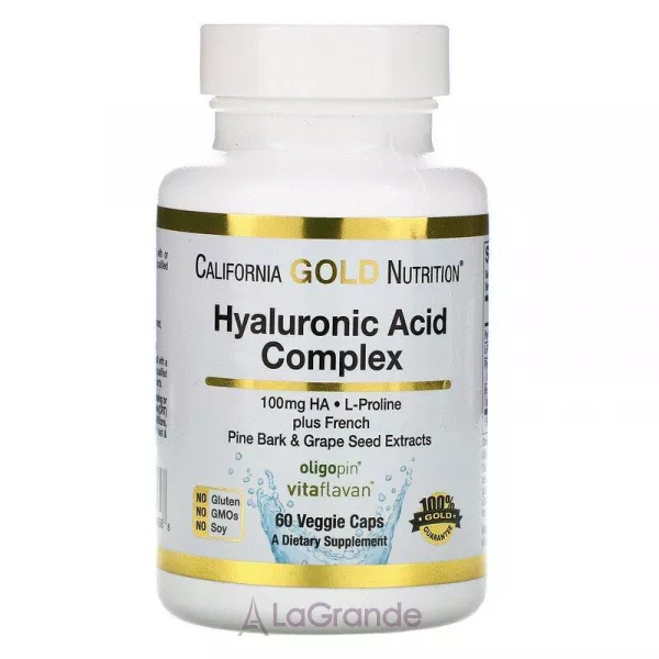 California Gold Nutrition Hyaluronic Acid Complex ����������� ������� 