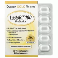 California Gold Nutrition LactoBif Probiotics ����������, 100 ���� ���