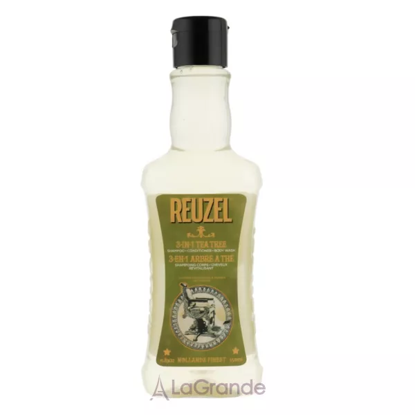 Reuzel Tea Tree 3-in-1 Shampoo, Conditioner, Body Wash �������� ������� 3�1 ��� ������� �� ���