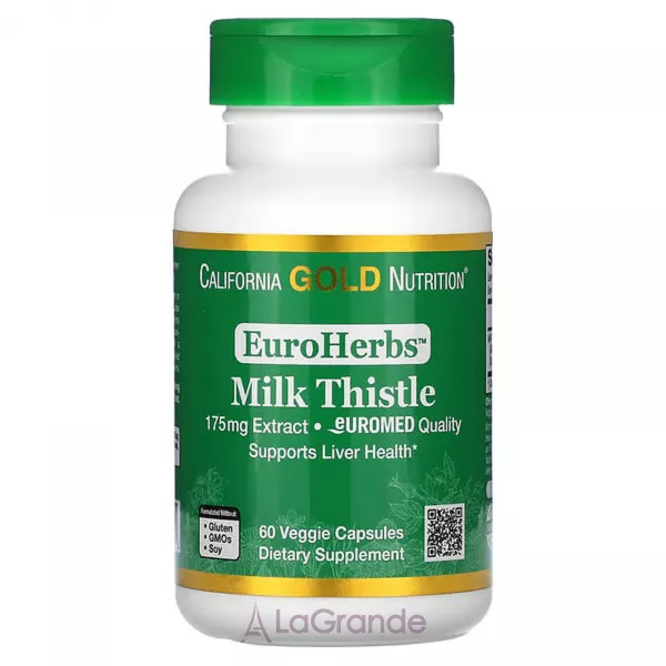California Gold Nutrition Milk Thistle Extract ����������� ������� ��� ��������� �������� ������ 