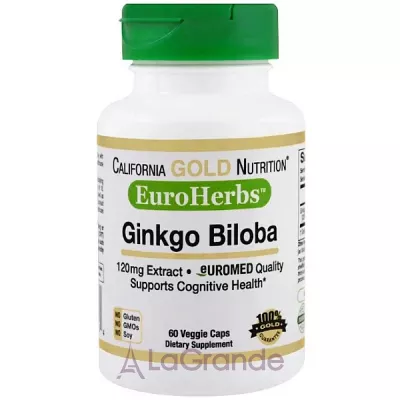 California Gold Nutrition Ginkgo Biloba Extract ĳ  