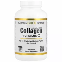 California Gold Nutrition Hydrolyzed Collagen + Vitamin C ����������� ������� "�������� ����������������� � ��������� C"
