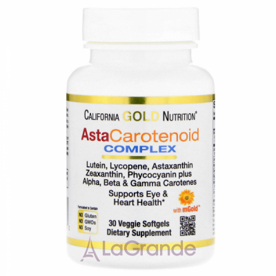 California Gold Nutrition AstaCarotenoid Complex   