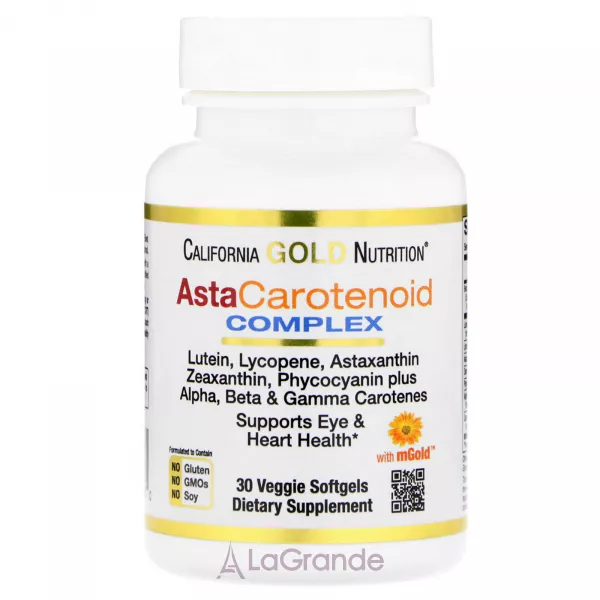 California Gold Nutrition AstaCarotenoid Complex �������� ������������ 