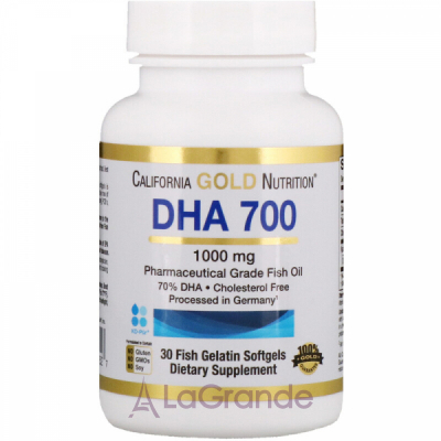 California Gold Nutrition DHA 700 ĳ  