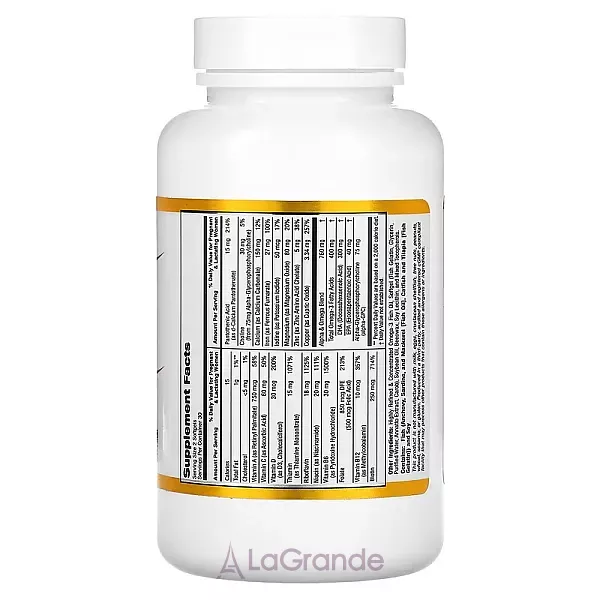 California Gold Nutrition Daily Prenatal Multi �������� ��������������� ��� ����������