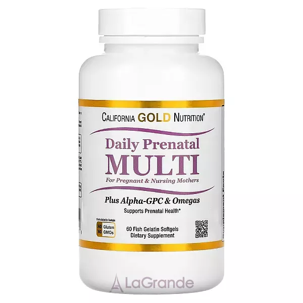 California Gold Nutrition Daily Prenatal Multi �������� ��������������� ��� ����������