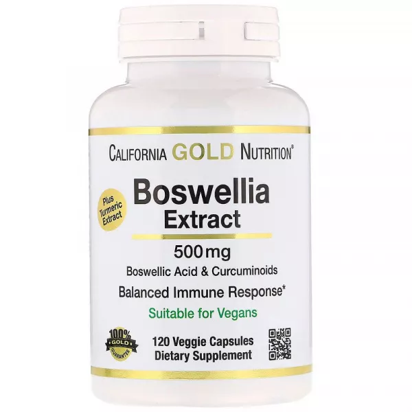 California Gold Nutrition Boswellia Extract Plus Turmeric Extract ĳ������ ������� 
