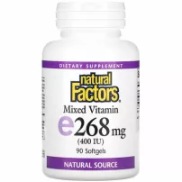 Natural Factors Mixed Vitamin E 268 mg (400 IU) ��������� ������� E 268 �� (400 ��)