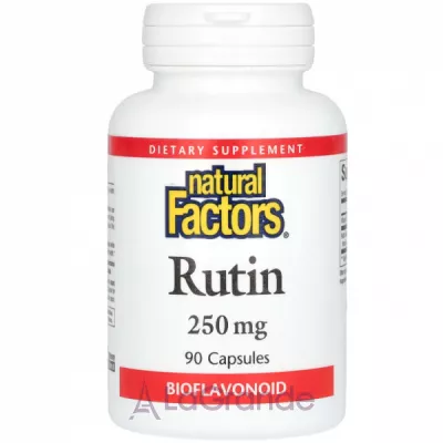 Natural Factors Rutin 250mg  250 