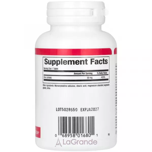 Natural Factors Zinc Citrate 50mg ������ ����� 50 ��