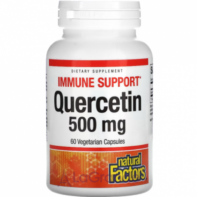 Natural Factors Quercetin 500mg  500 