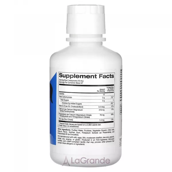 California Gold Nutrition Children's Liquid Calcium with Magnesium ����������� ������� ��� ����� 