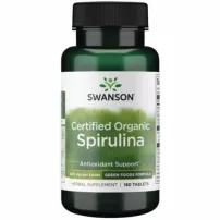 Swanson Certified Organic Spirulina 500mg ����������� ������� "������������ ���������"