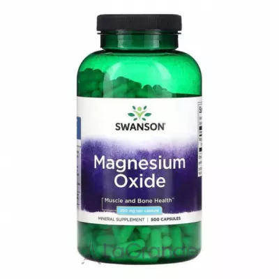 Swanson Magnesium Oxide 200mg   