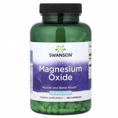 Swanson Magnesium Oxide 200mg ĳ������ ������� 