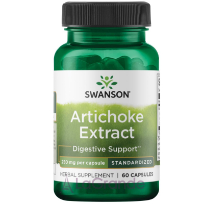 Swanson Artichoke Extract Standardized 250mg ĳ  