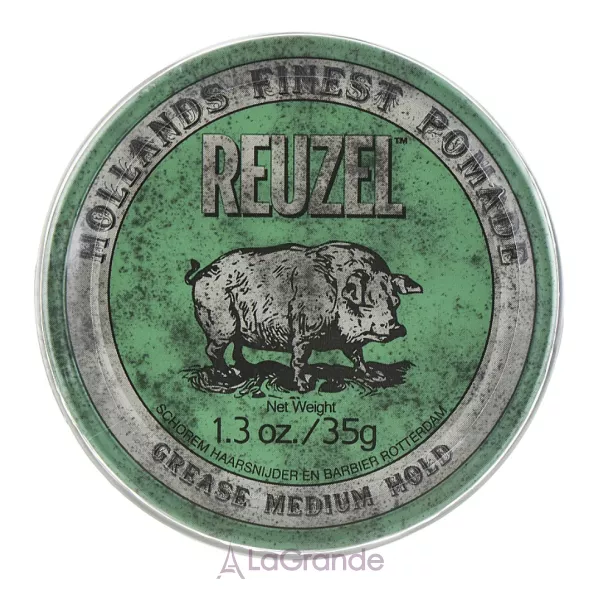 Reuzel Green Grease Medium Hold Pomade ������ ��� ��������� �������, ������� ��������
