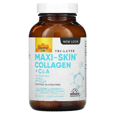 Country Life Maxi-Skin Collagen plus C &        