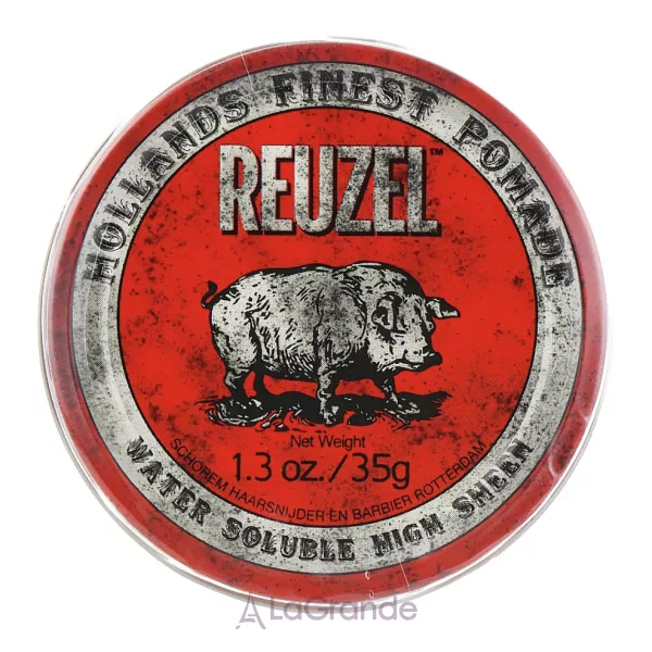 Reuzel Water Soluble Red High Sheen Pomade ������������ ������ ��� ��������� �������, ������� ��������
