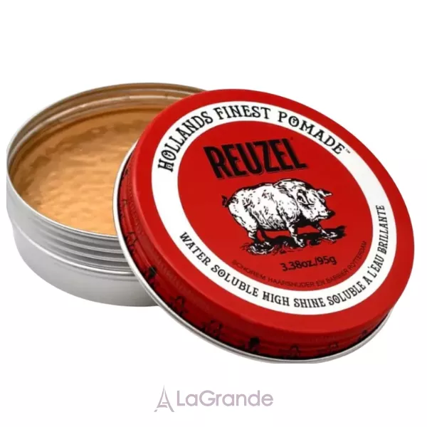 Reuzel Water Soluble Red High Sheen Pomade ������������ ������ ��� ��������� �������, ������� ��������