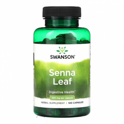 Swanson Senna Leaf 500mg ĳ  