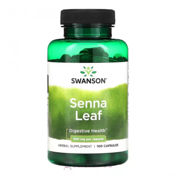 Swanson Senna Leaf 500mg ĳ������ ������� 