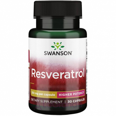 Swanson Rezveratrol 250mg ĳ  