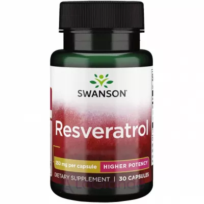 Swanson Rezveratrol 250mg ĳ  