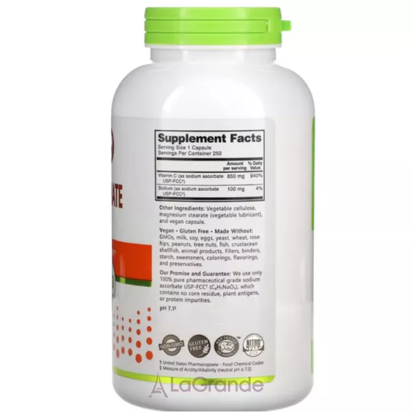 Nutribioti� Sodium Ascorbate �������� ����� ��� ��������� ���������