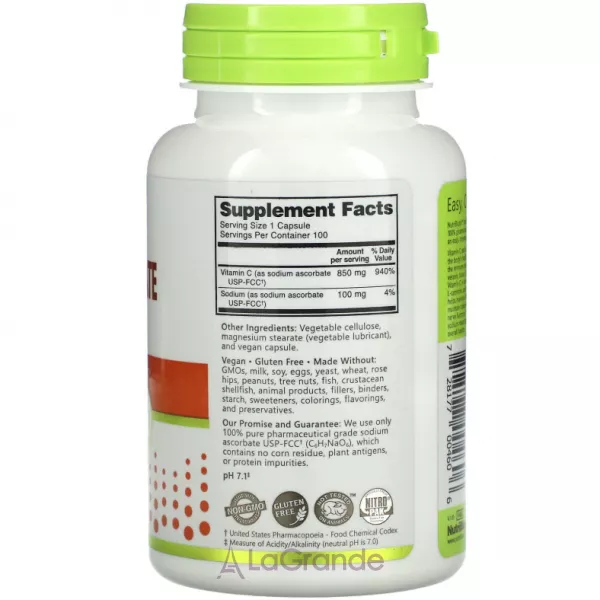 Nutribioti� Sodium Ascorbate �������� ����� ��� ��������� ���������