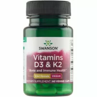 Swanson Vitamins D3 & K2 2000 Iu & 75mcg ĳ������ ������� "³���� �3 �� �2 (��-7)"