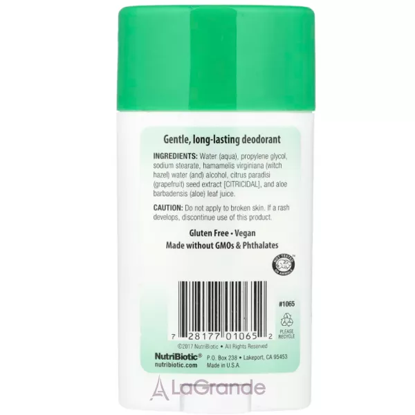 Nutribioti� Deodorant Unscented ���������� ��� ������