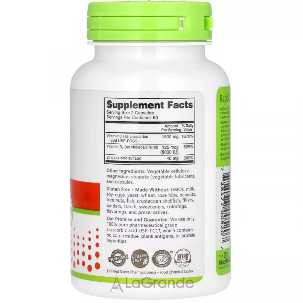 Nutribiotic Vitamin C+D3 & Zinc ³����� C+D3 �� ����