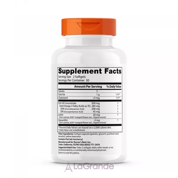 Doctor's Best Natural Vision Enhancers �������� ��� ������ � ��������