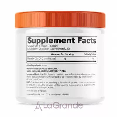 Doctor's Best Vitamin C with Quali-C ĳ    