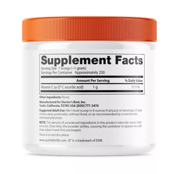 Doctor's Best Vitamin C with Quali-C ����������� ������� � ������� 