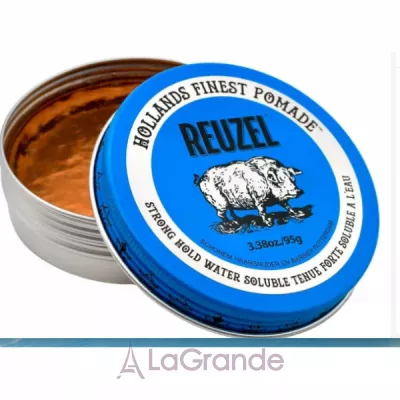Reuzel Blue Strong Hold Water Soluble High Sheen Pomade ������� ������ ��� ������� �����, ������� ��������