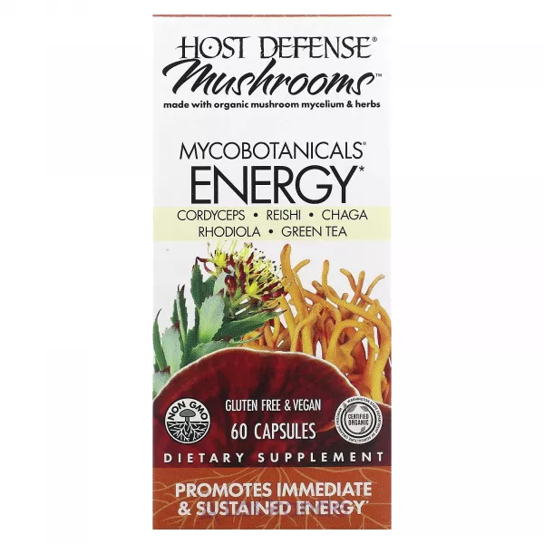 Fungi Perfecti Host Defense Mushrooms MycoBotanicals Brain ������� �������� ��� �������� ��������� �������, ���� � ������������