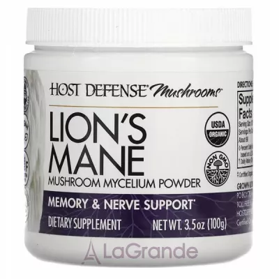 Fungi Perfecti Host Defense Mushrooms Lion's Mane ĳ  
