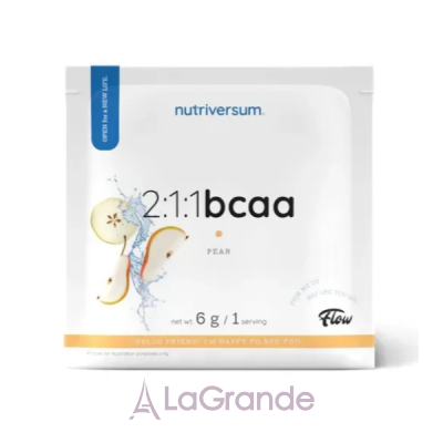 Nutriversum Sample 2:1:1 BCAA Sugar Free Pear  2:1:1 BCAA 