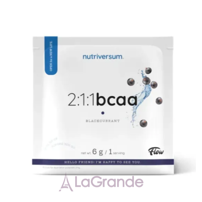 Nutriversum Sample 2:1:1 BCAA Sugar Free Blackcurrant  2:1:1 BCAA 
